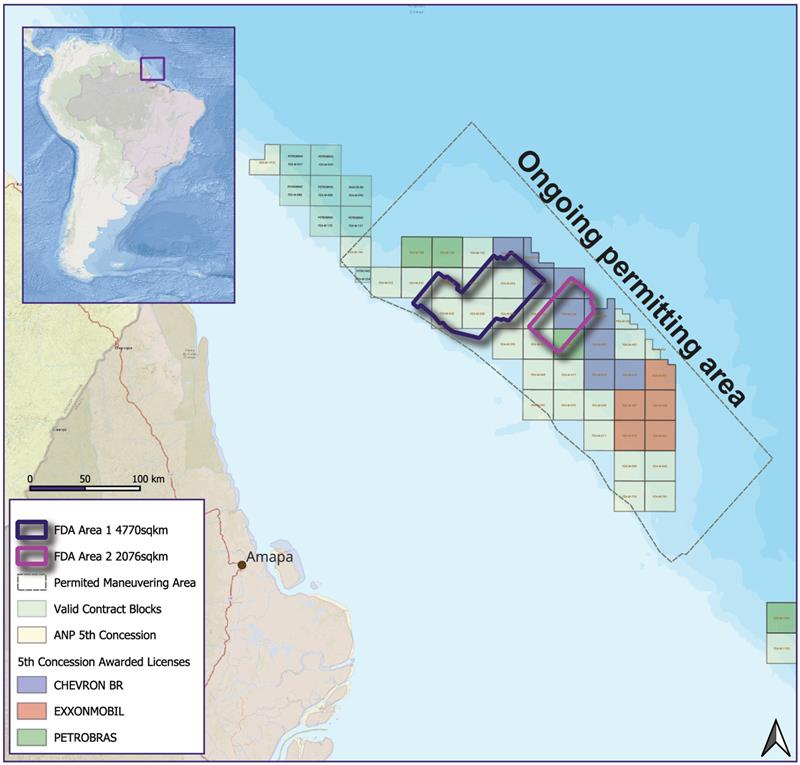 Foz do Amazonas permitting area